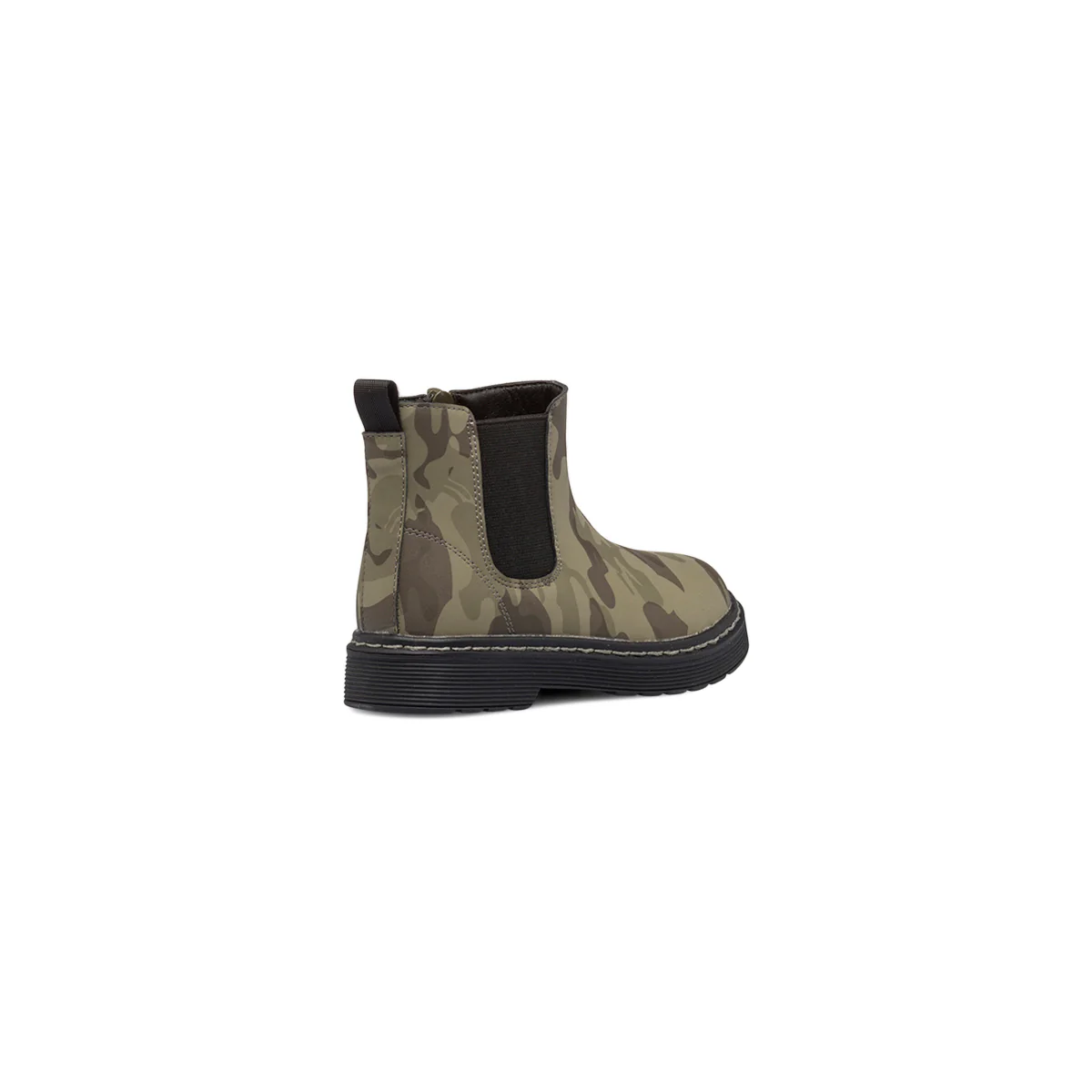 Stivaletti camouflage da bambino con zip e inserto elastico Birilli&Monelli - Image 3