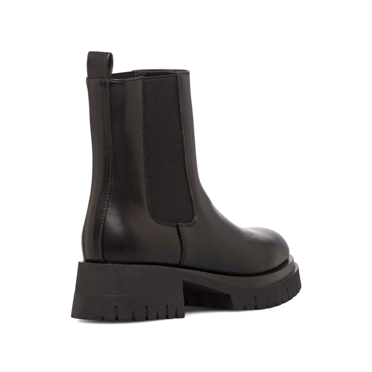 Stivaletti Chelsea da donna neri con suola chunky Swish Jeans - Image 3