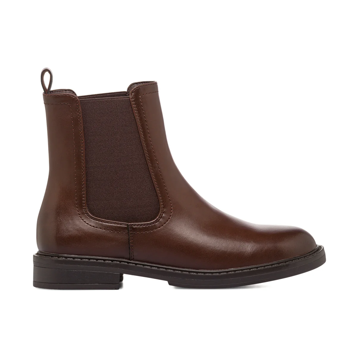 Stivaletti Chelsea marroni da Donna con fascia elastica Lora Ferres