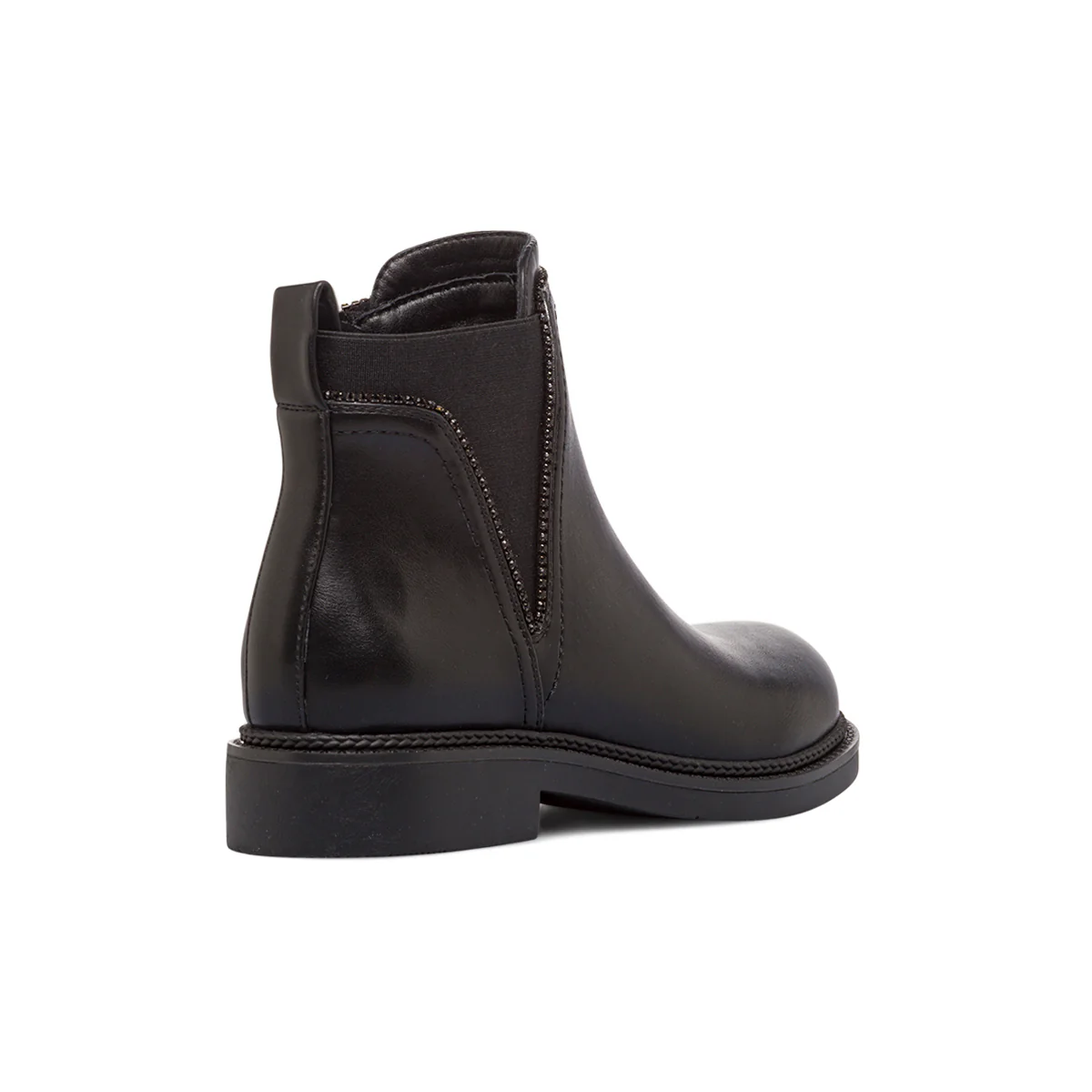 Stivaletti Chelsea neri da Donna con zip e borchie Lora Ferres - Image 3