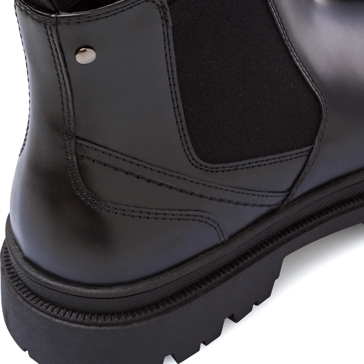 Stivaletti Chelsea neri da Uomo con elastico Riflessi Urbani - Image 5