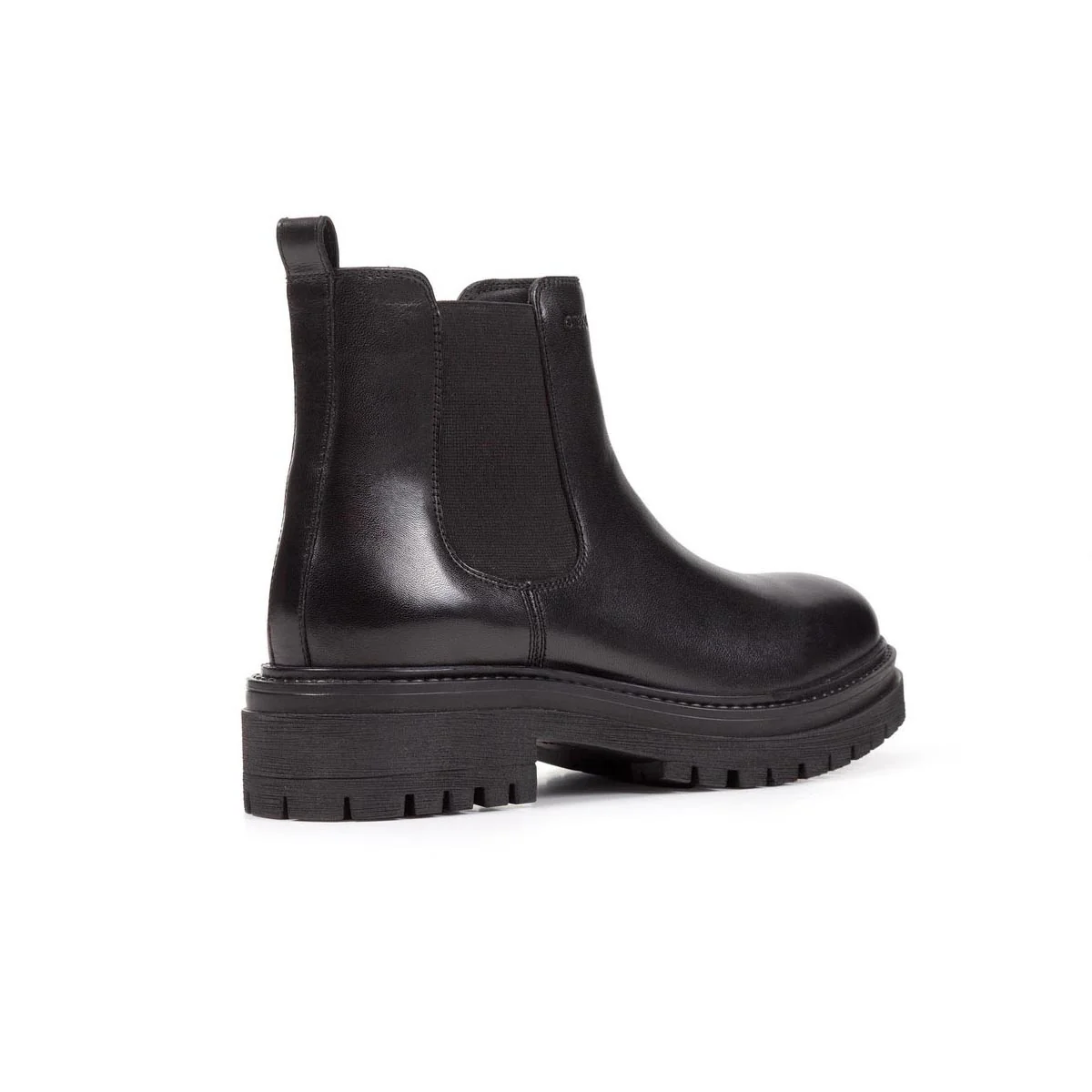 Stivaletti Chelsea traspiranti da donna neri in Pelle Geox - Image 4
