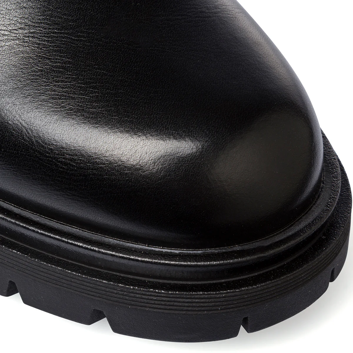 Stivaletti chunky neri con tacco 7,5 cm da donna Lora Ferres - Image 6