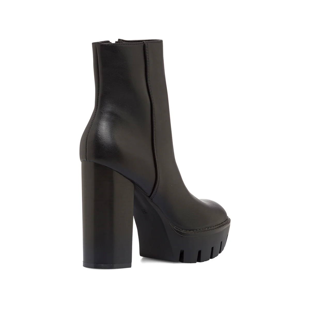 Stivaletti chunky neri da donna con tacco 12 cm Lora Ferres - Image 3