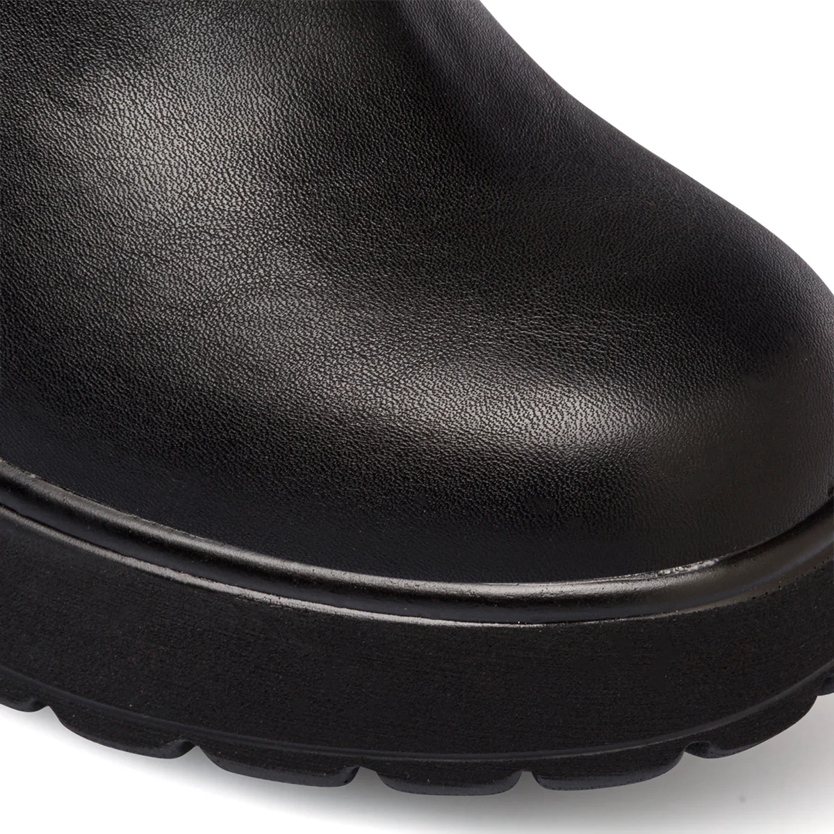 Stivaletti chunky neri da donna con tacco 7 cm Lora Ferres - Image 6