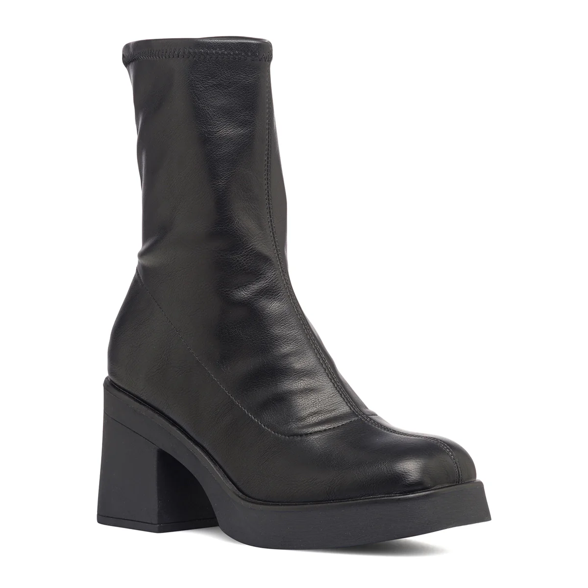 Stivaletti chunky neri da donna in "pelle vegana" con tacco 8 cm Call It Spring Steffanie - Image 2