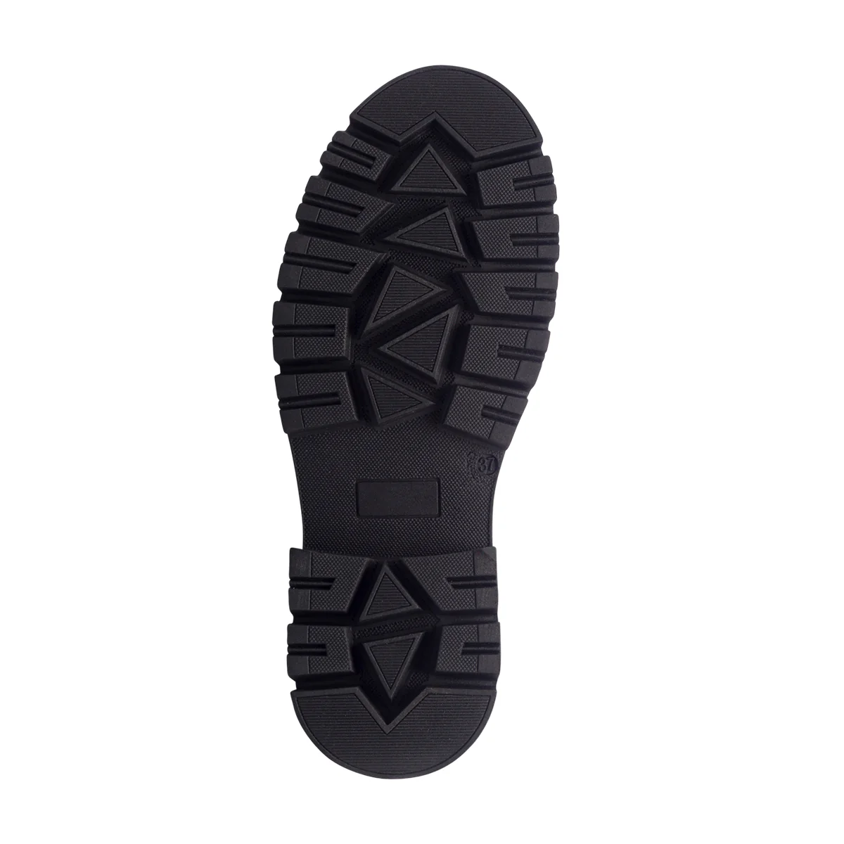 Stivaletti chunky neri in pelle da donna Primopiano - Image 4