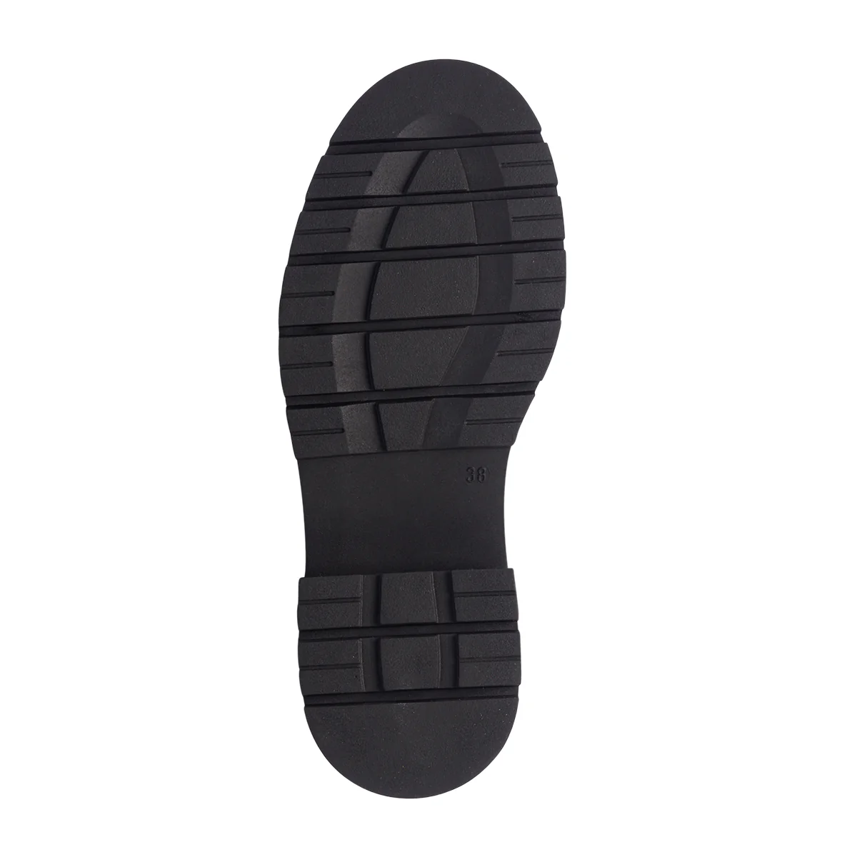 Stivaletti chunky neri in pelle da donna Primopiano - Image 5