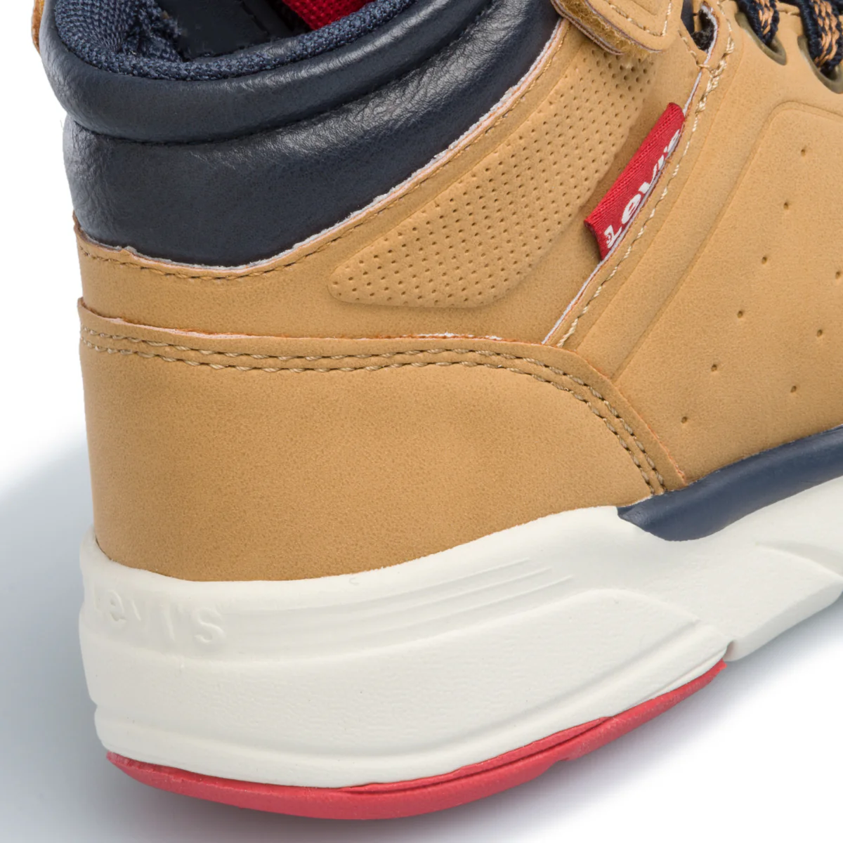 Stivaletti color camel con colletto imbottito Levi's Peak - Image 8