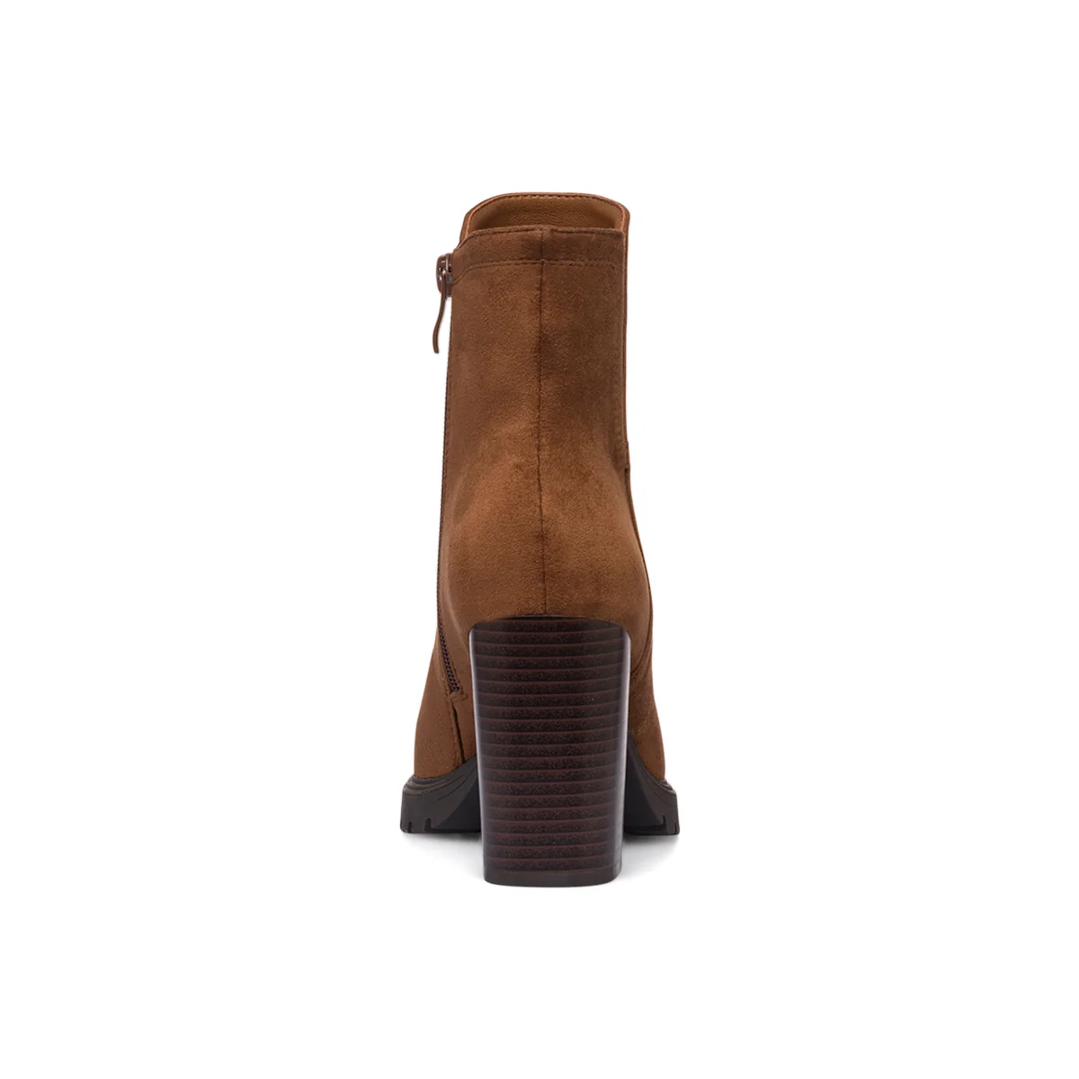 Stivaletti comfort color cuoio da Donna con tacco 8,5 cm P Soft - Image 4