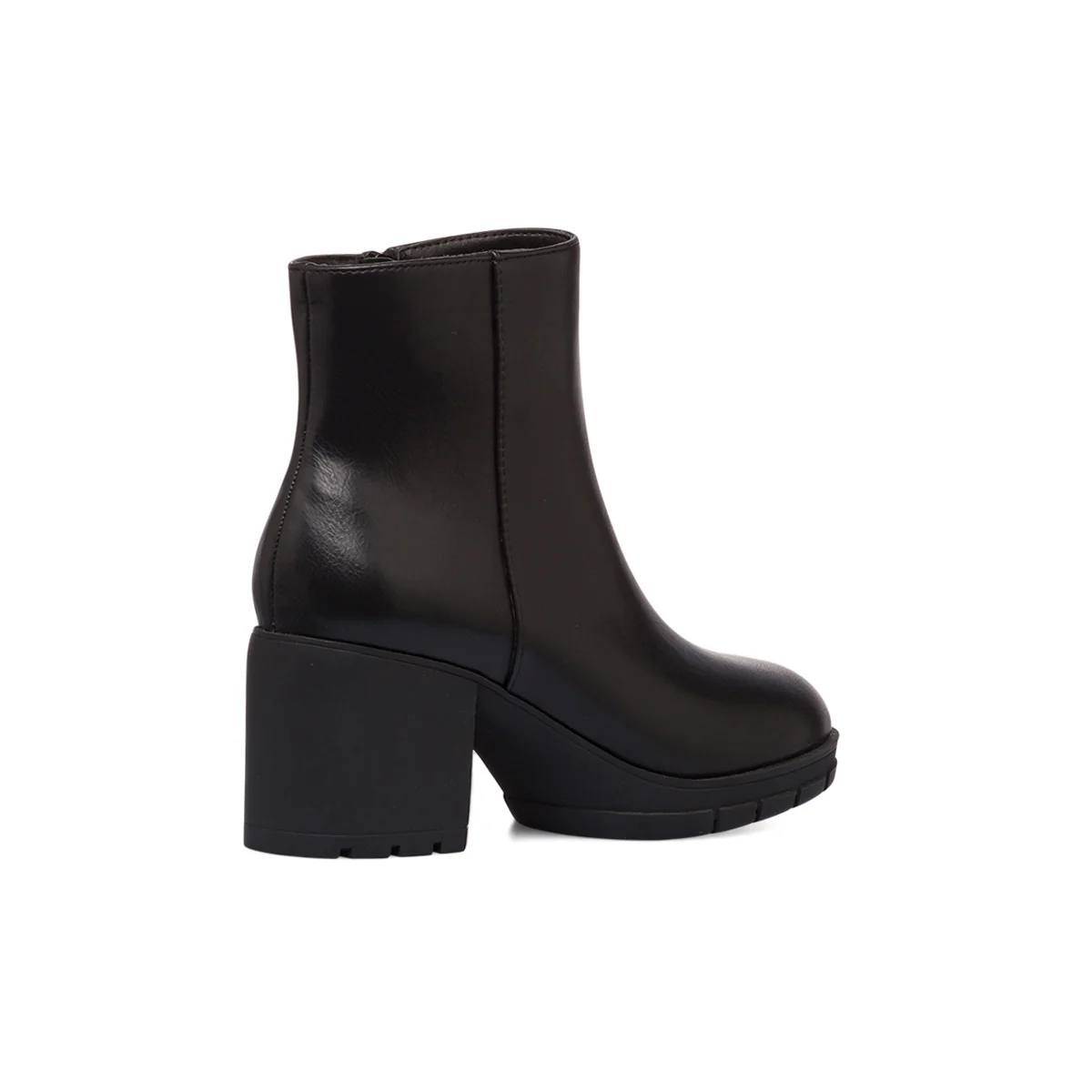 Stivaletti comfort neri con tacco 7 cm da donna P Soft - Image 3