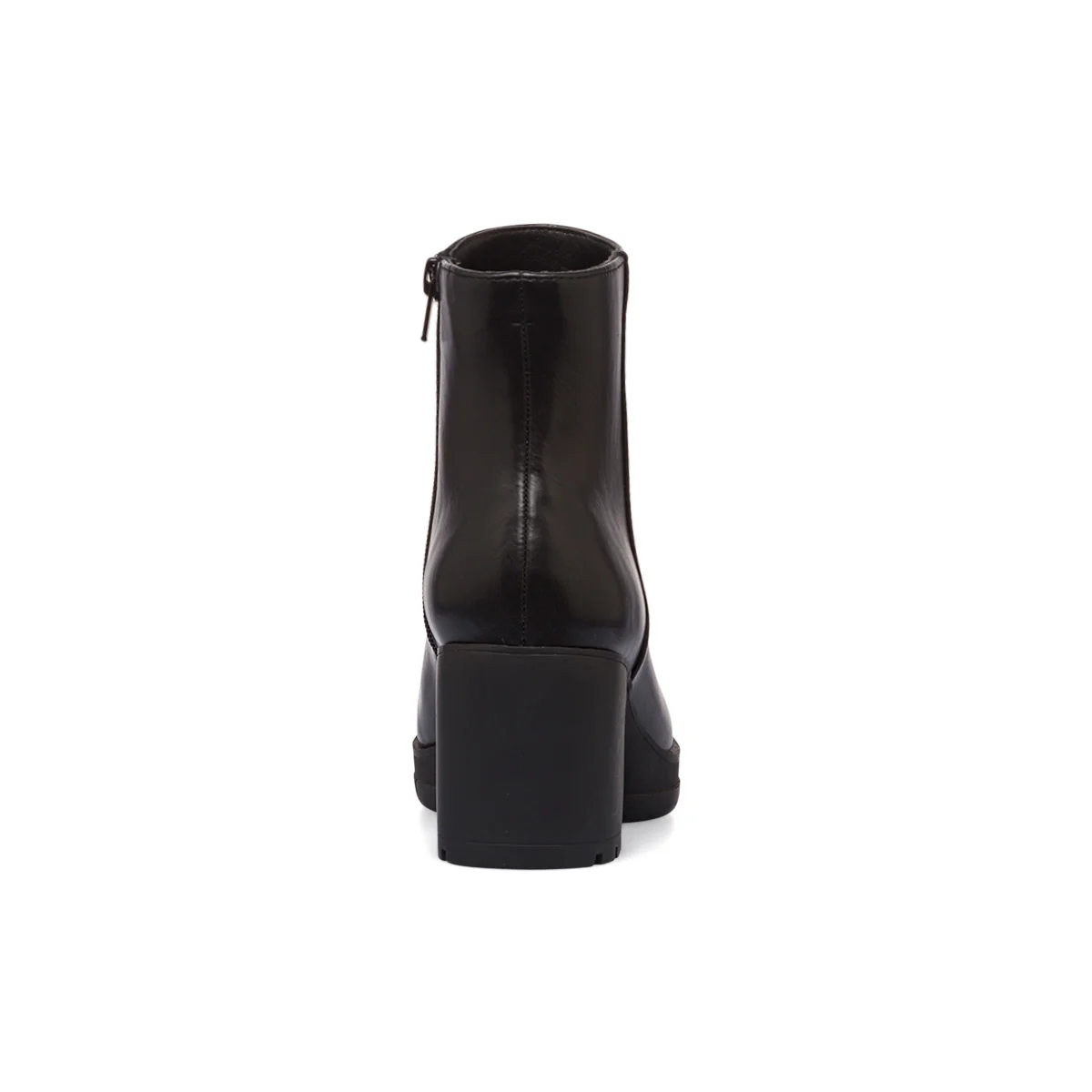 Stivaletti comfort neri con tacco 7 cm da donna P Soft - Image 4