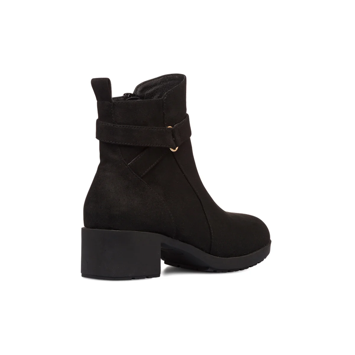 Stivaletti comfort neri da Donna con fibbia P Soft - Image 3