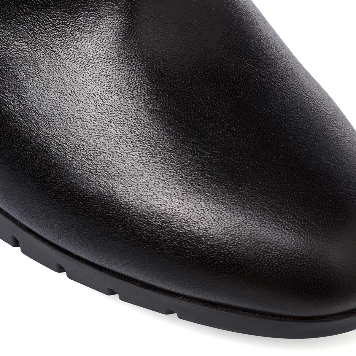 Stivaletti comfort neri da Donna con tacco 6,5 cm P Soft - Image 5