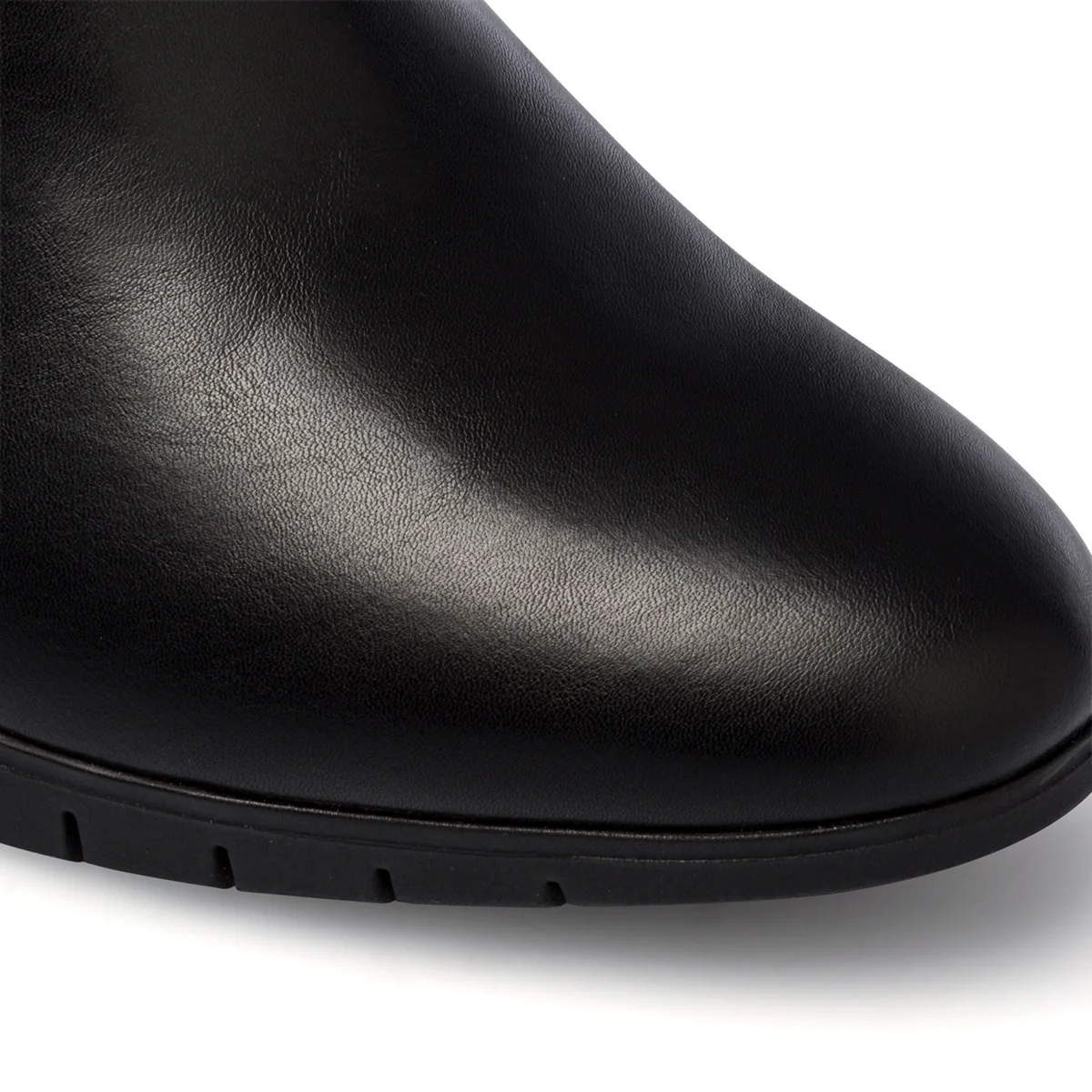 Stivaletti comfort neri da donna con tacco 6 cm P Soft - Image 6