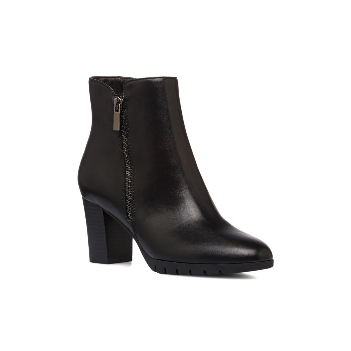 Stivaletti comfort neri da Donna con tacco 7 cm P Soft - Image 2