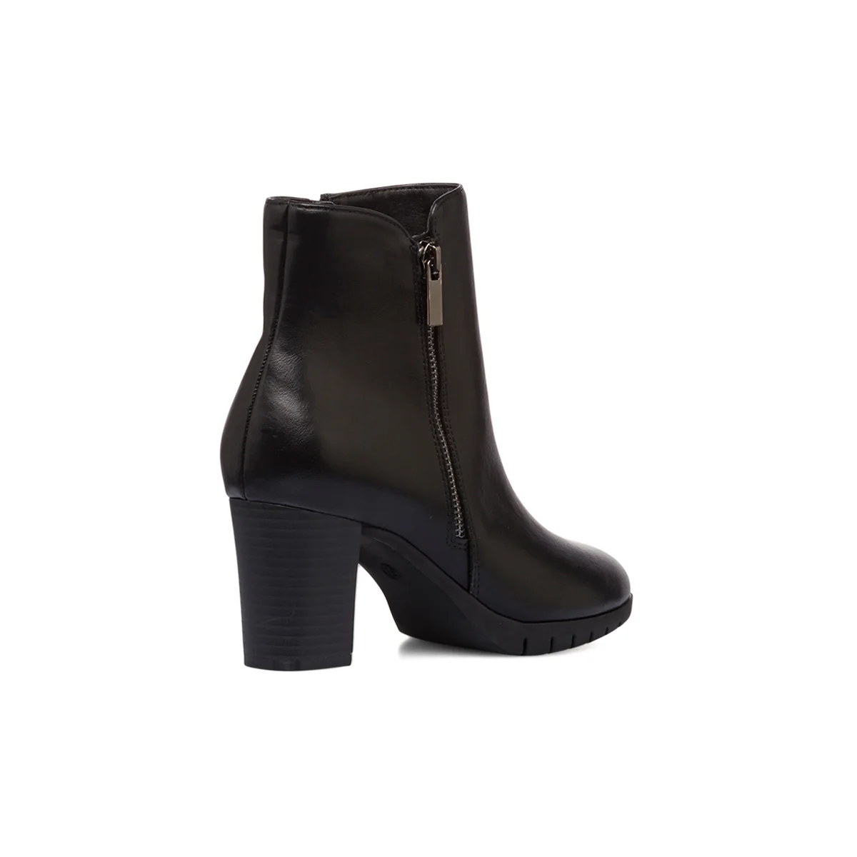 Stivaletti comfort neri da Donna con tacco 7 cm P Soft - Image 3