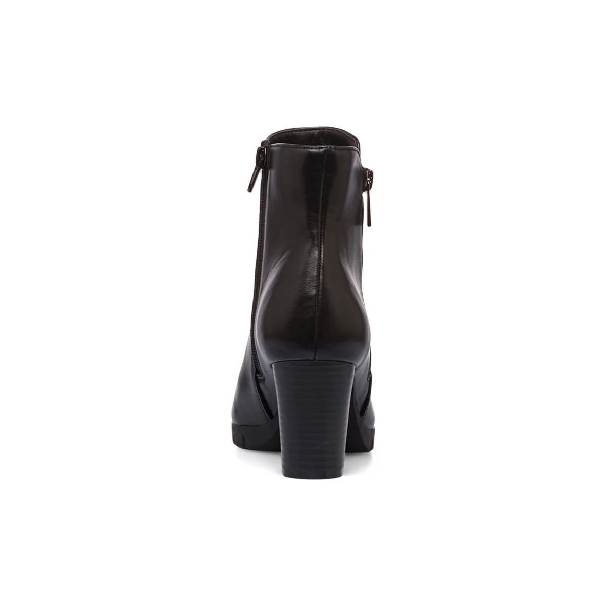 Stivaletti comfort neri da Donna con tacco 7 cm P Soft - Image 4