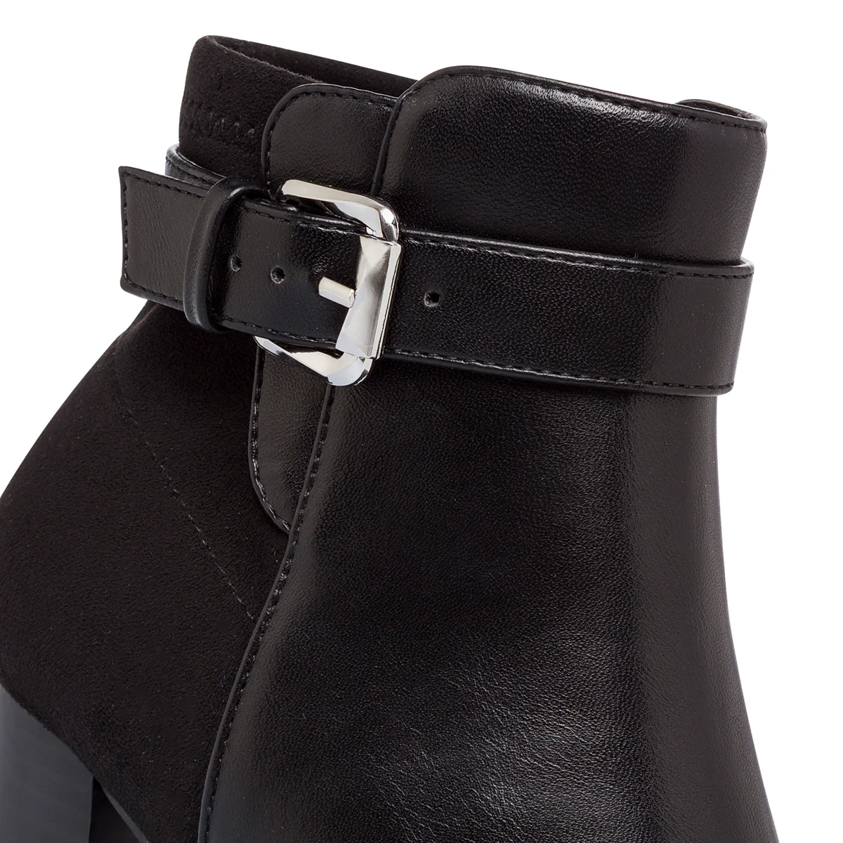 Stivaletti comfort neri da Donna con tacco 7 cm P Soft - Image 8