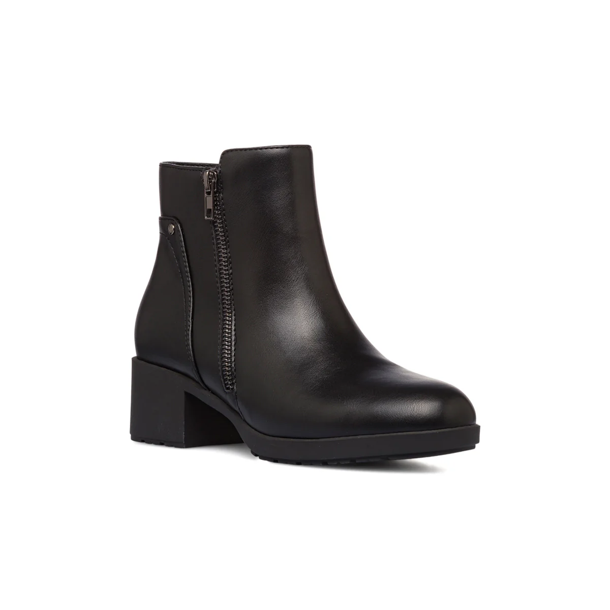 Stivaletti comfort neri da Donna con zip P Soft - Image 2