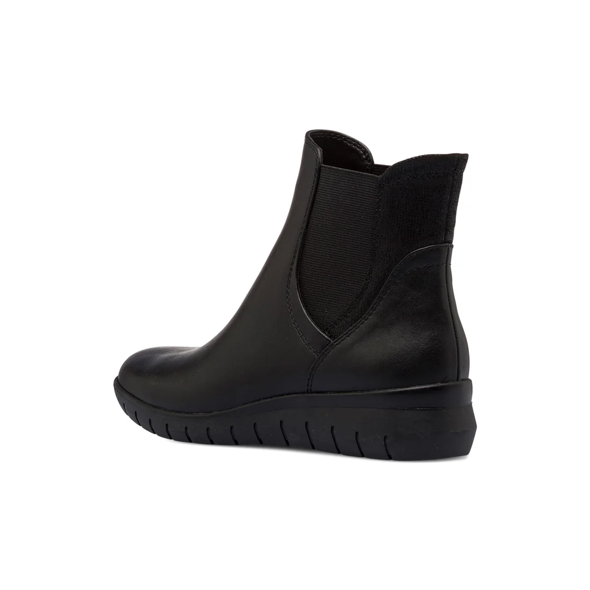 Stivaletti comfort neri da donna P Soft - Image 3