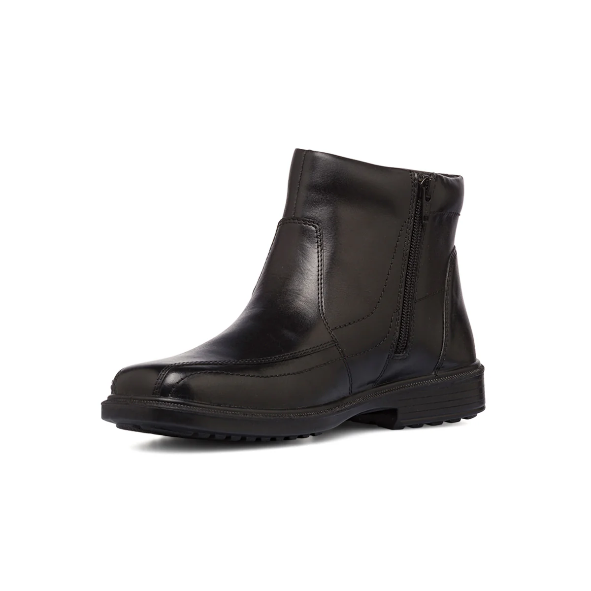 Stivaletti comfort neri da Uomo in pelle P Soft - Image 4