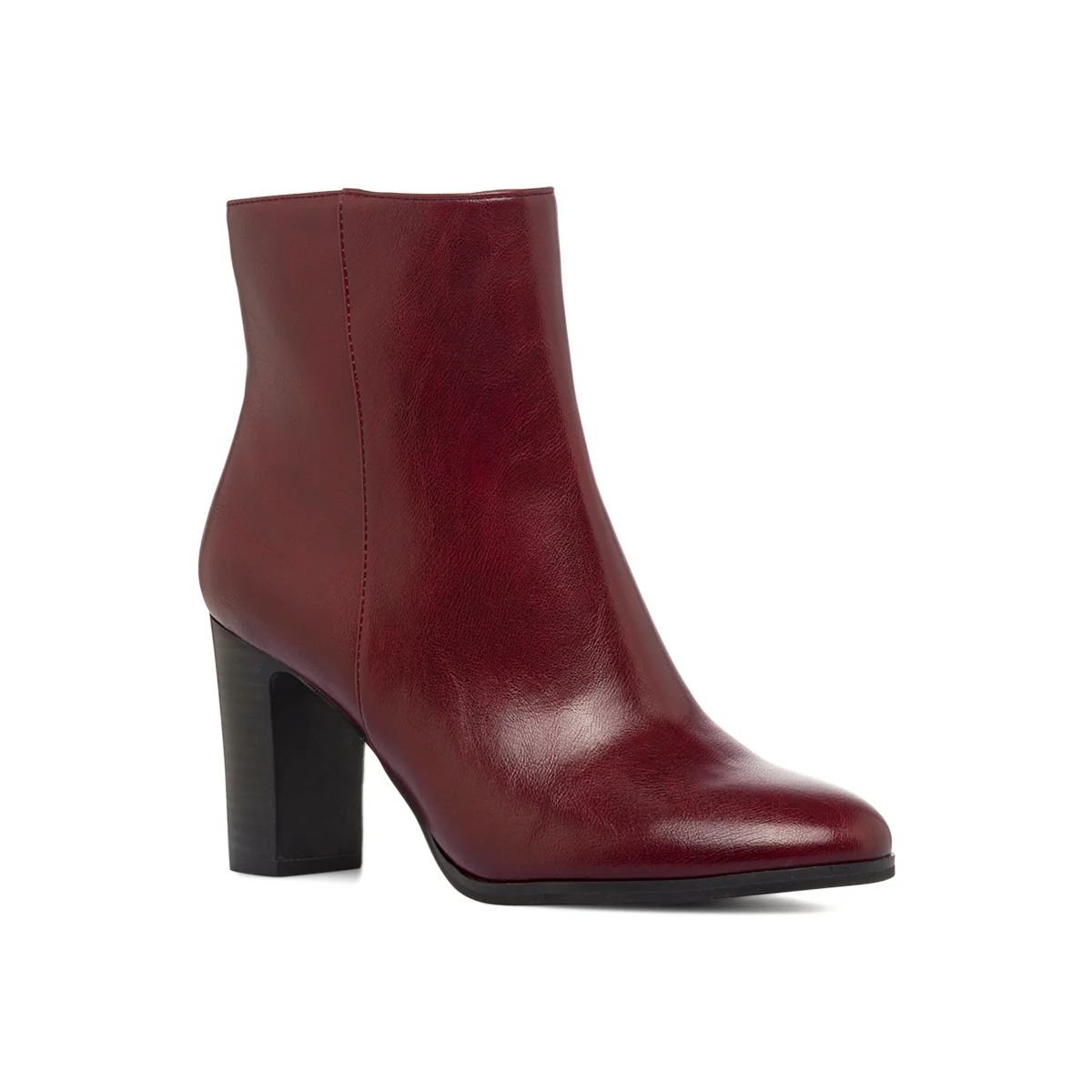 Stivaletti comodi e flessibili bordeaux da Donna con tacco P Smart - Image 5