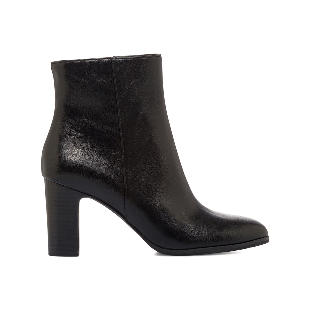 Stivaletti comodi e flessibili neri da Donna con tacco 7,5 cm P Smart