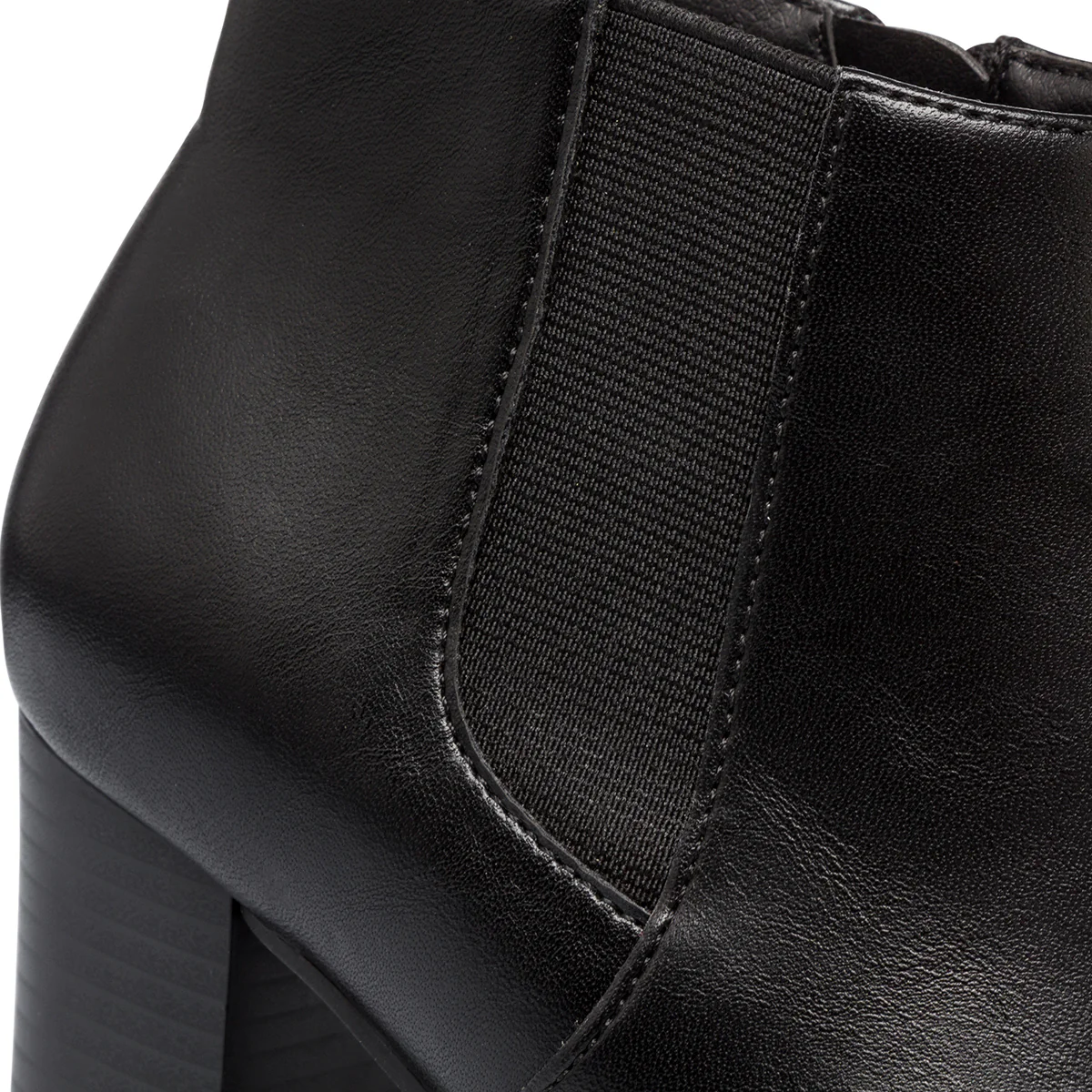 Stivaletti comfort neri da donna con tacco 7 cm P Soft - Image 6