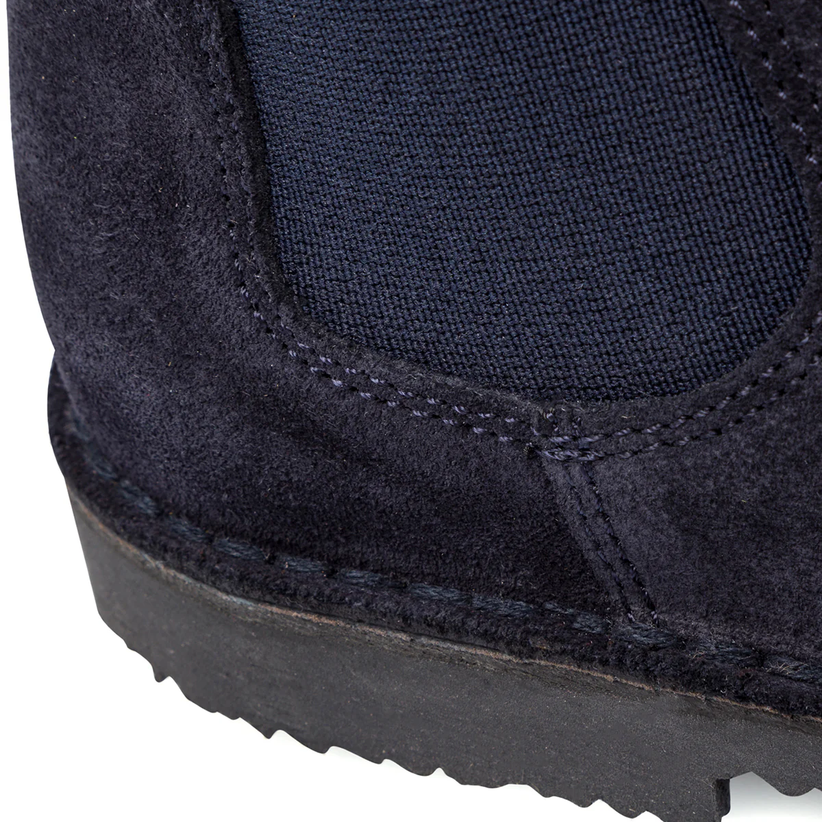 Stivaletti con elastici blu in pelle scamosciata da bambino Weep&Smile - Image 6