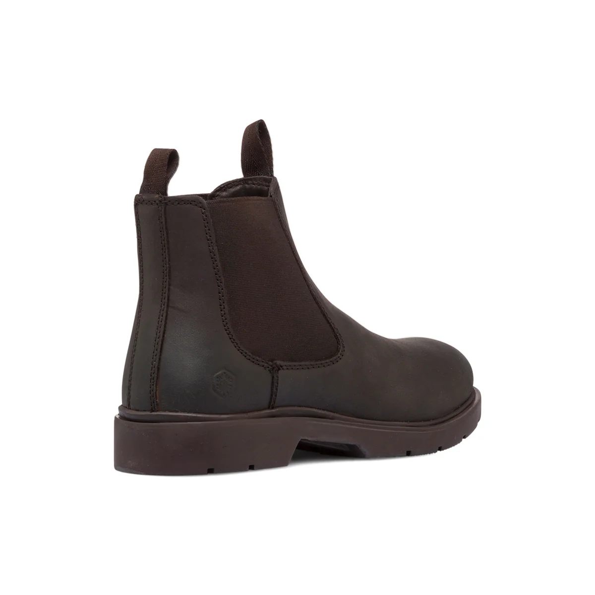 Stivaletti con elastici marrone scuro da uomo in pelle con doppio tirante Lumberjack Charlie - Image 3