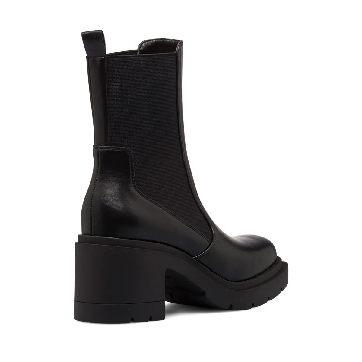 Stivaletti con elastici neri da donna con suola chunky e tacco 8 cm Swish Jeans - Image 3