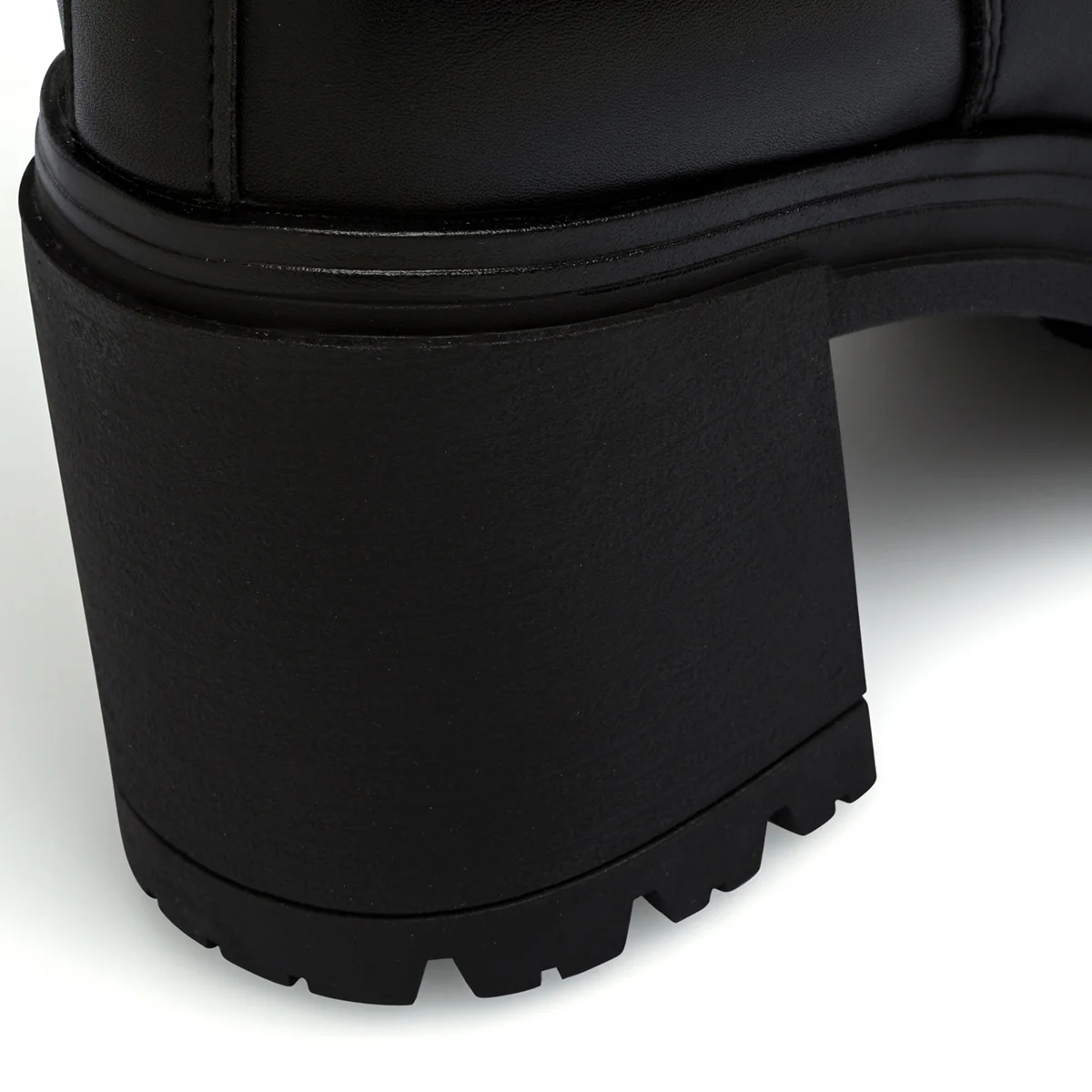 Stivaletti con elastici neri da donna con tacco 8 cm Lora Ferres - Image 6