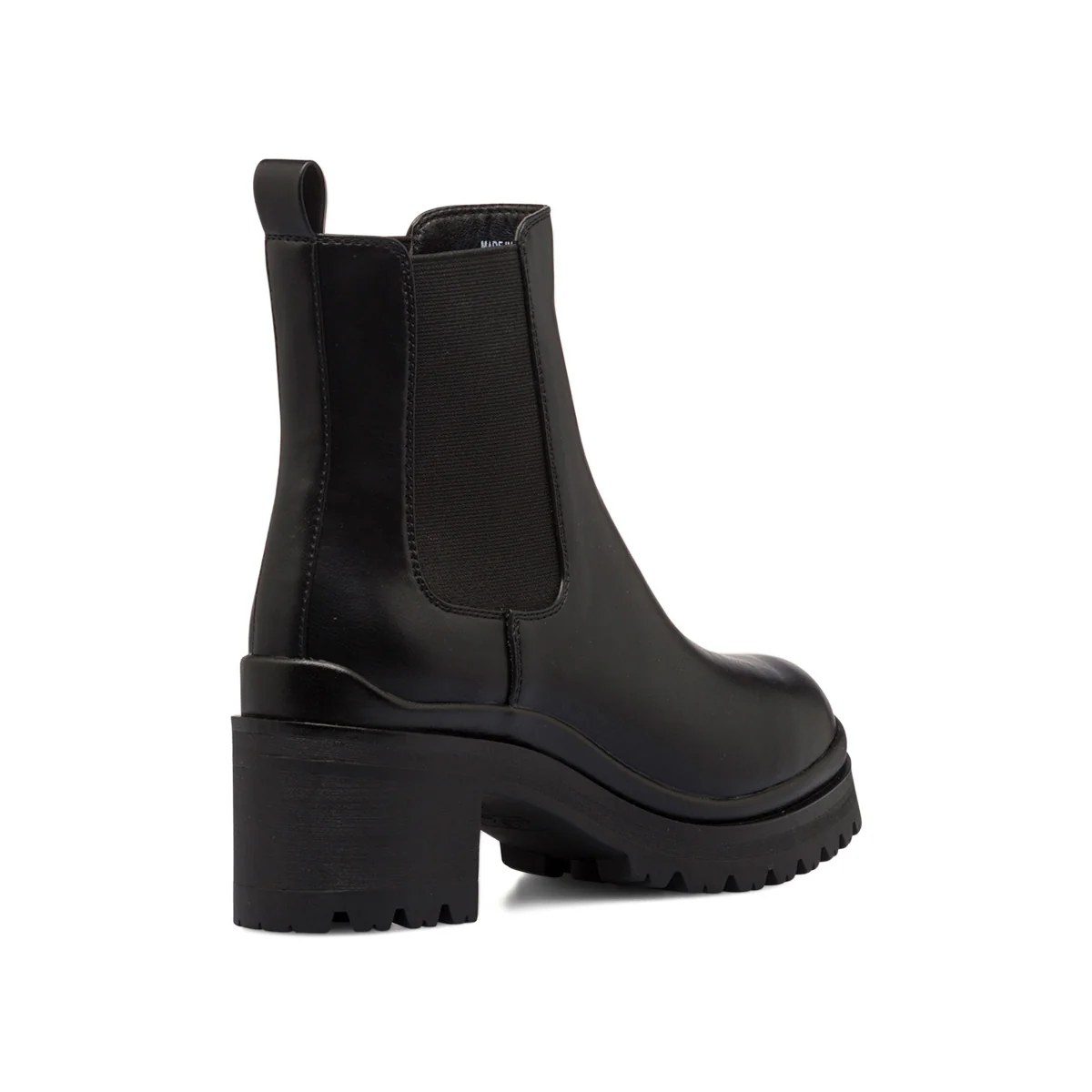 Stivaletti con elastici neri da donna con tacco a blocco 6 cm Swish Jeans - Image 3