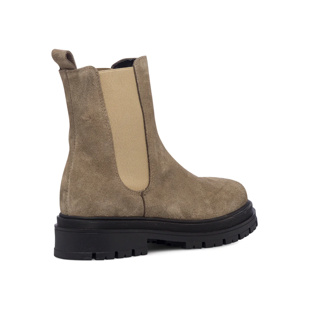 Stivaletti con elastici taupe da donna con suola chunky Swish Jeans - Image 3