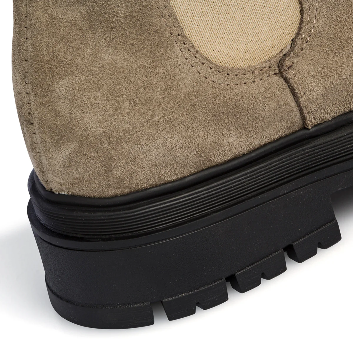 Stivaletti con elastici taupe da donna con suola chunky Swish Jeans - Image 7