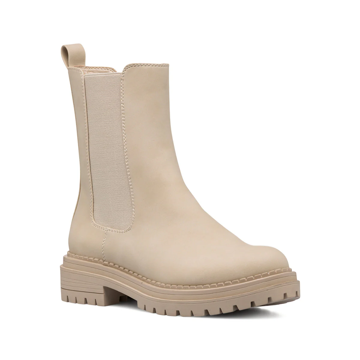 Stivaletti con elastici taupe da donna Swish Jeans - Image 2