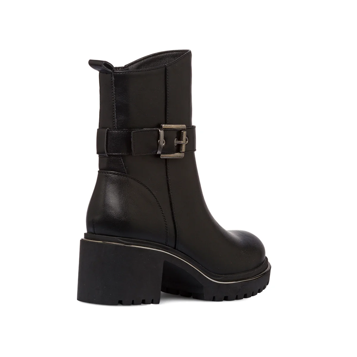 Stivaletti con tacco 6 cm neri da donna Lora Ferres - Image 3