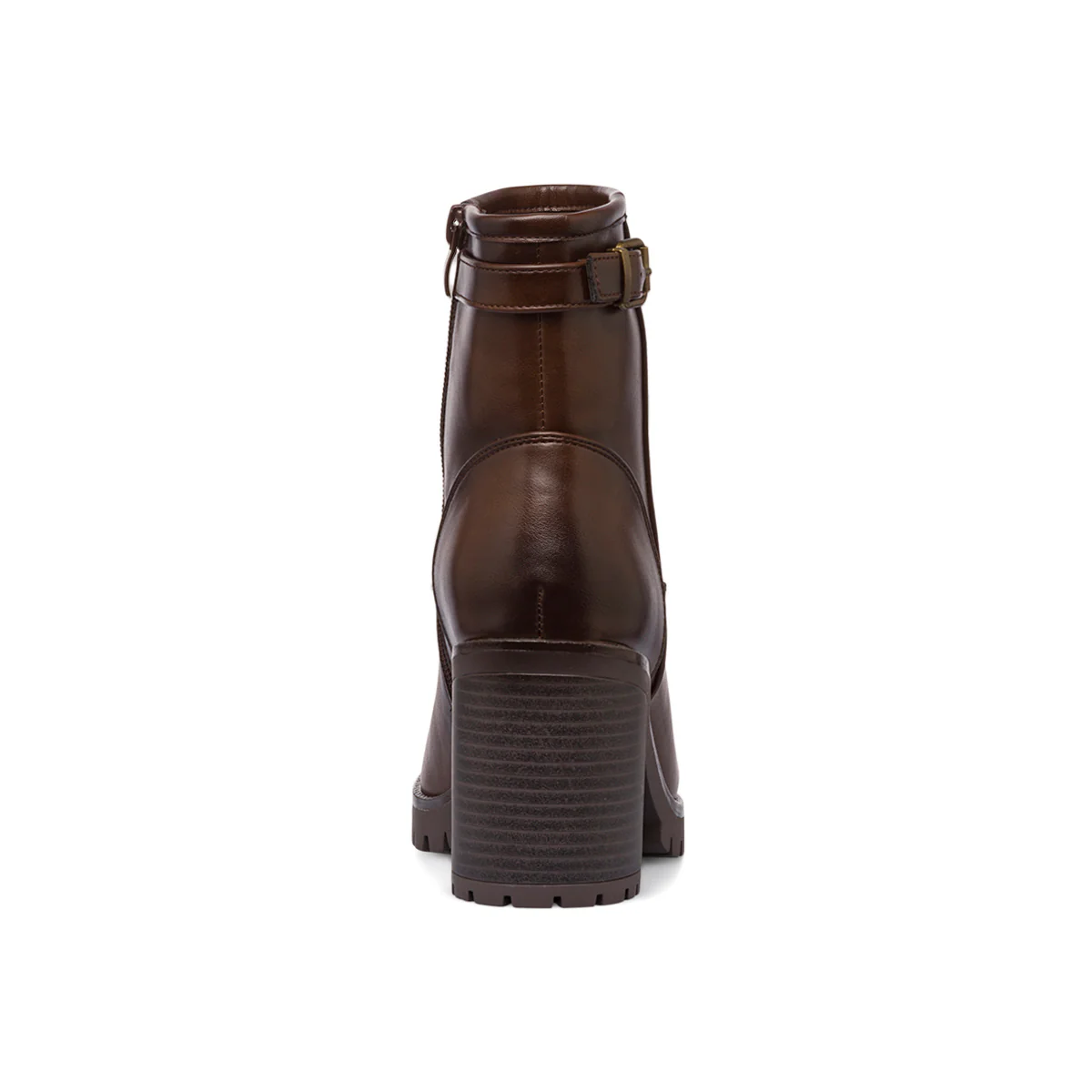 Stivaletti con tacco 8,5 cm marroni da donna Lora Ferres - Image 4
