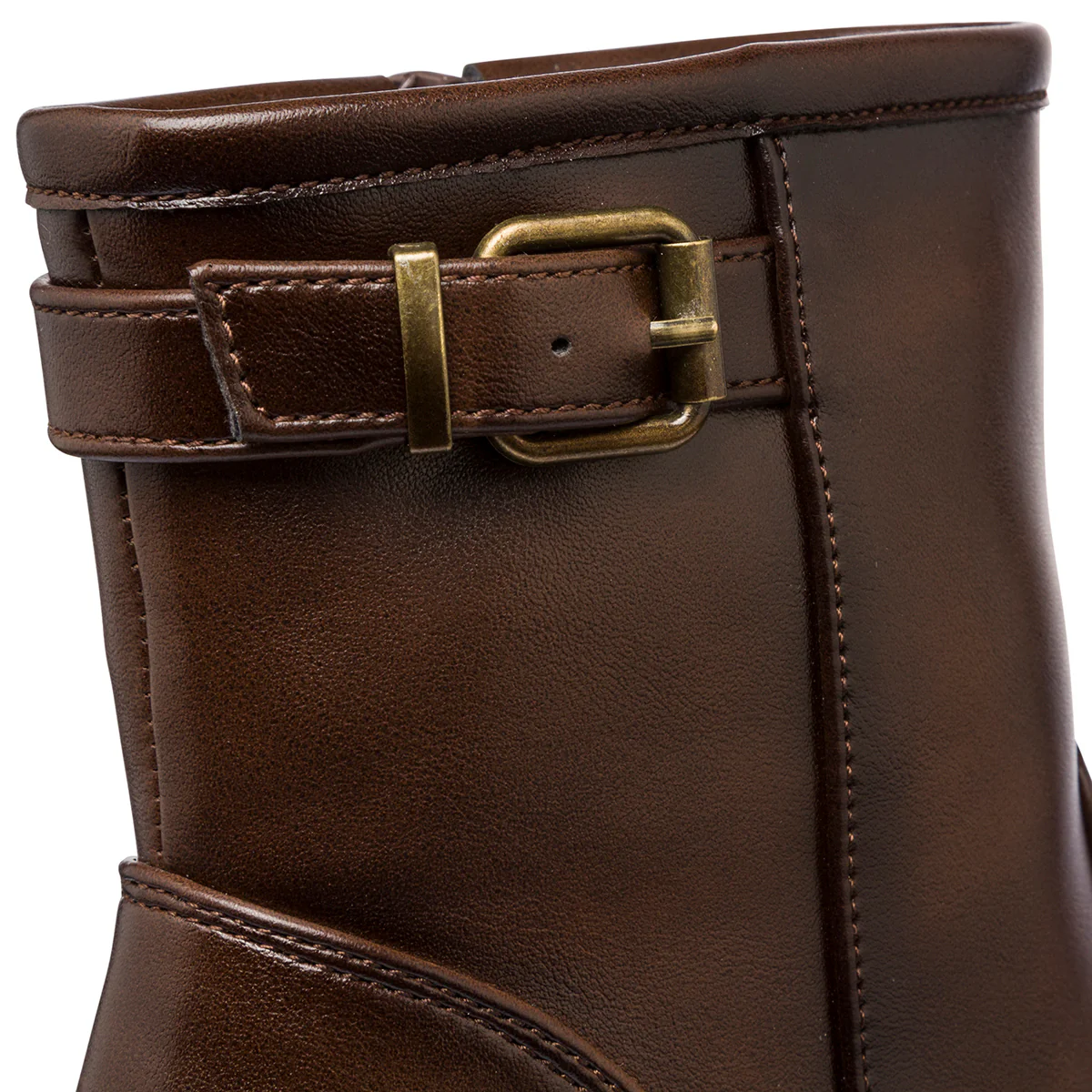 Stivaletti con tacco 8,5 cm marroni da donna Lora Ferres - Image 6