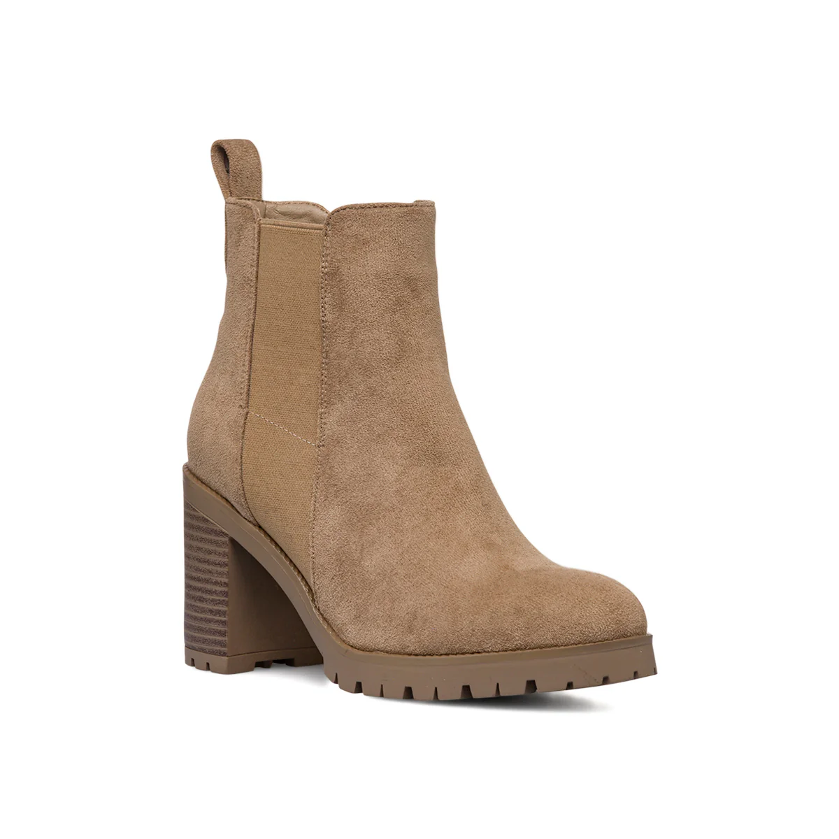 Stivaletti con tacco 8,5 cm taupe da donna Lora Ferres - Image 2