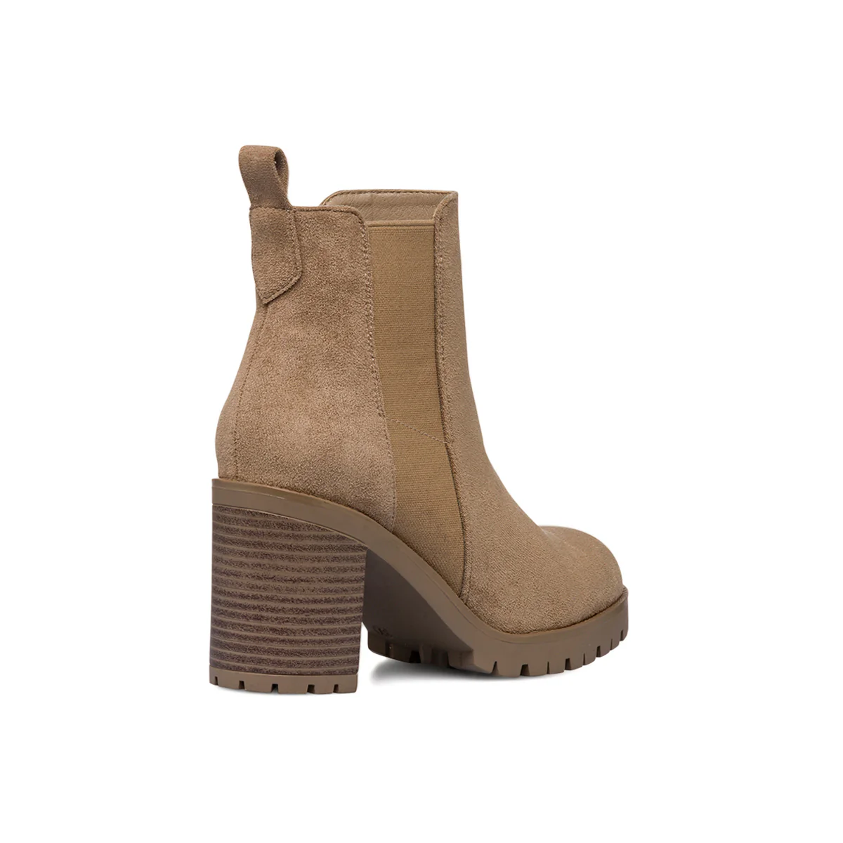 Stivaletti con tacco 8,5 cm taupe da donna Lora Ferres - Image 3