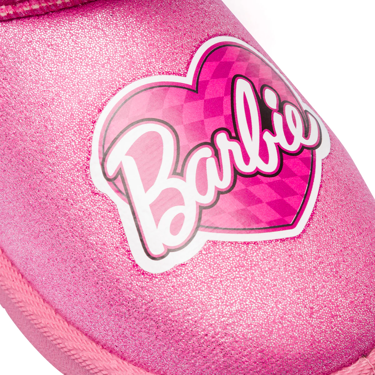Stivaletti imbottiti da bambina fucsia con logo Barbie - Image 5