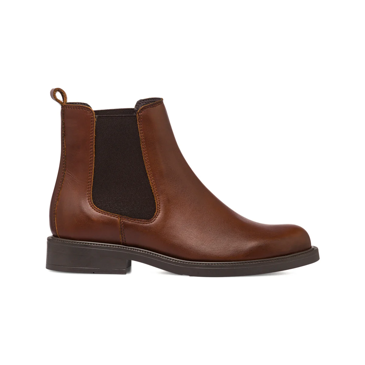 Stivaletti da donna marroni in pelle P Essentials
