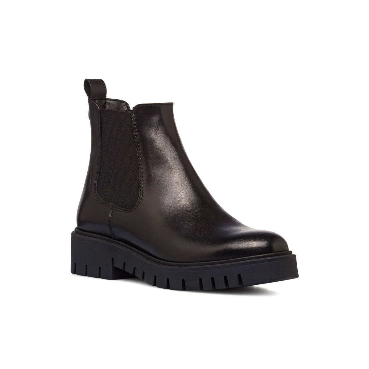 Stivaletti da donna neri in pelle P Essentials - Image 2
