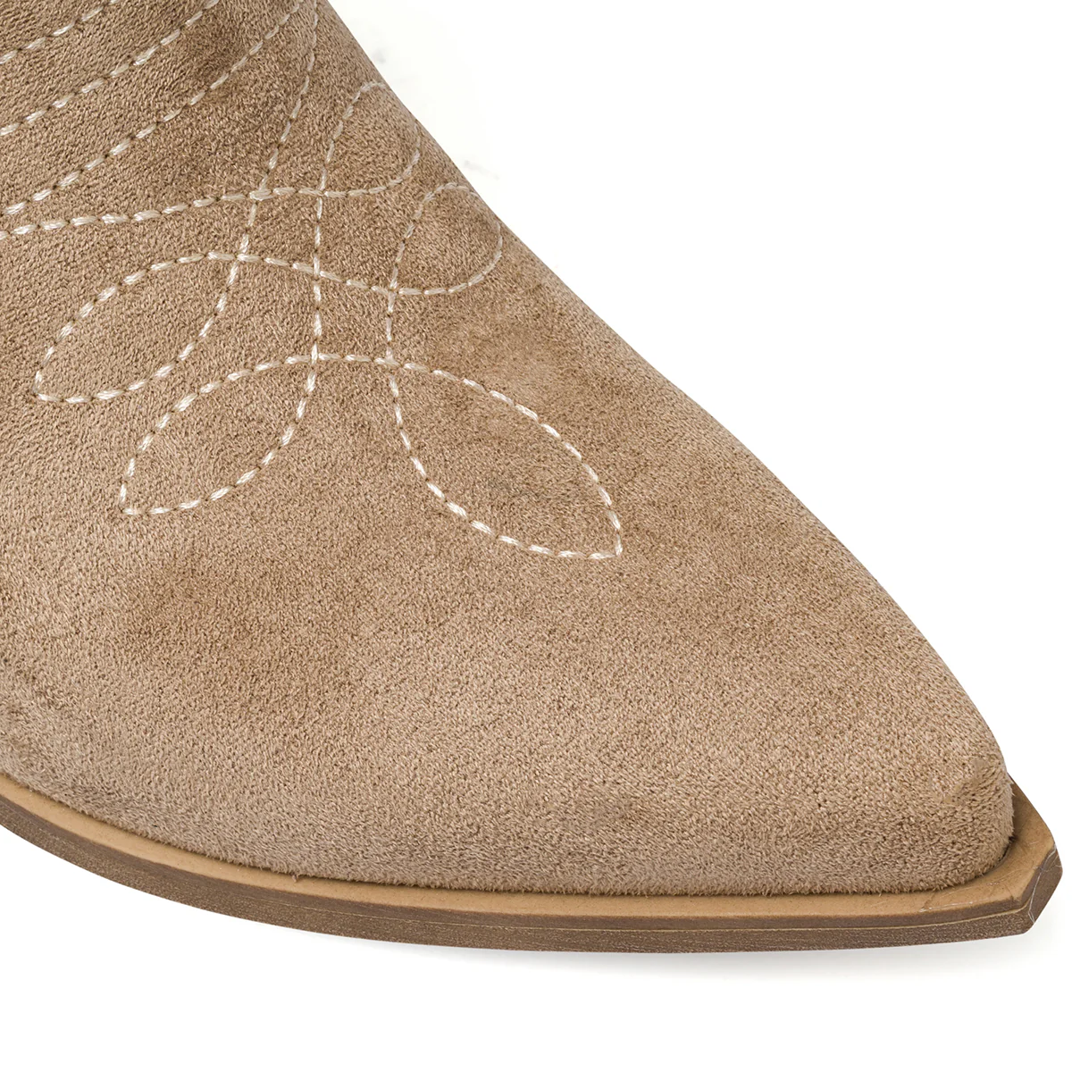 Stivaletti da Donna taupe effetto scamosciato e fibbia Lora Ferres - Image 6