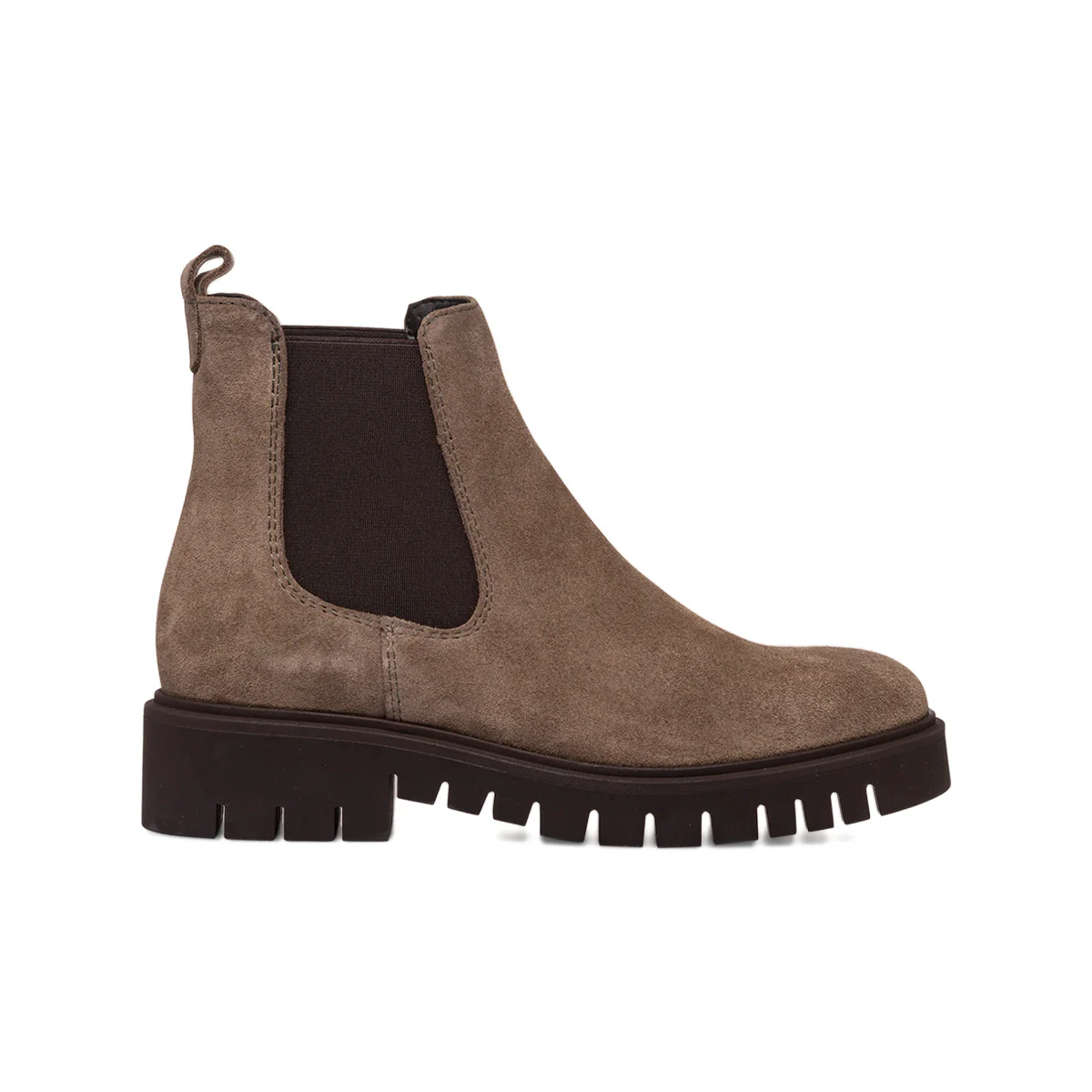 Stivaletti da donna taupe in pelle P Essentials