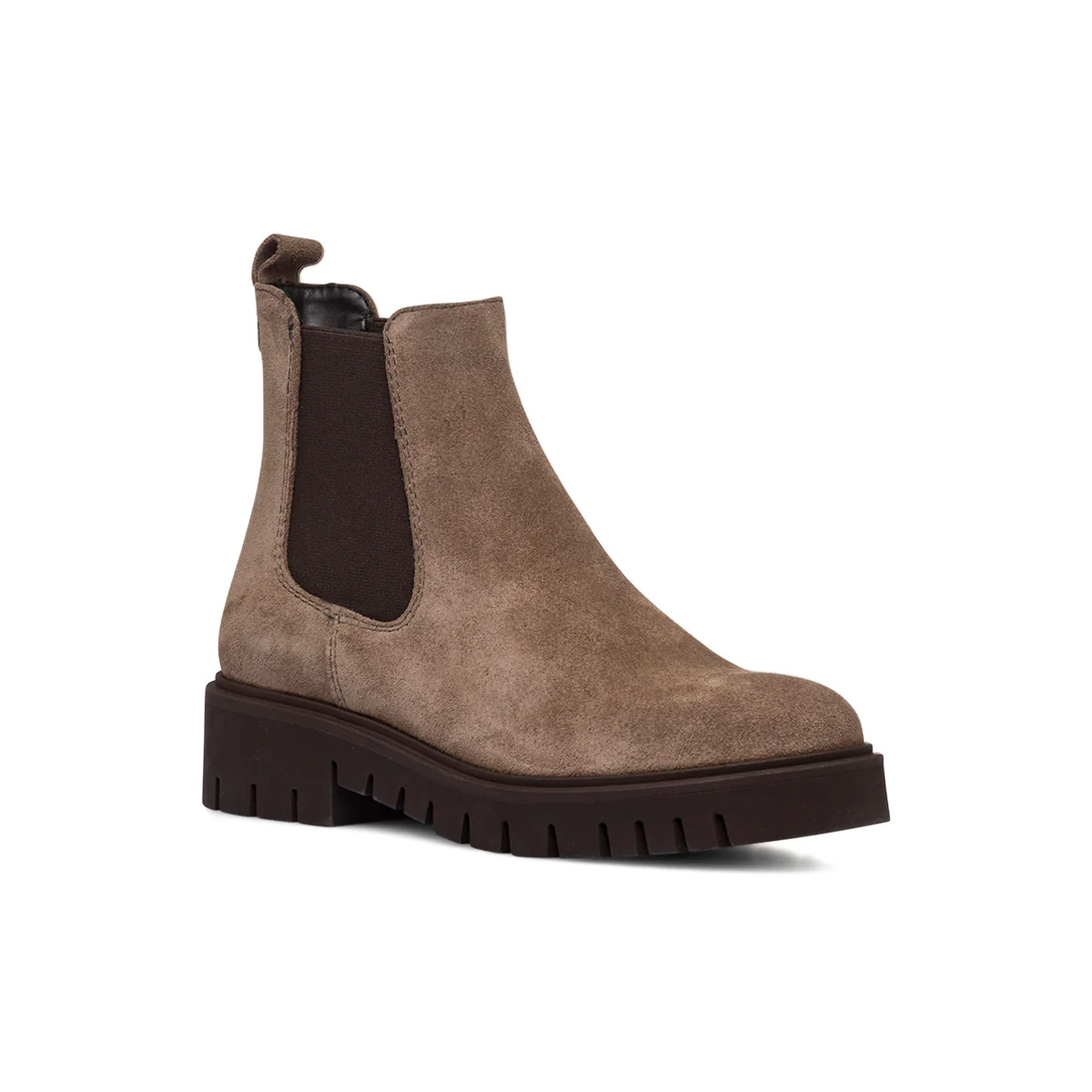 Stivaletti da donna taupe in pelle P Essentials - Image 2