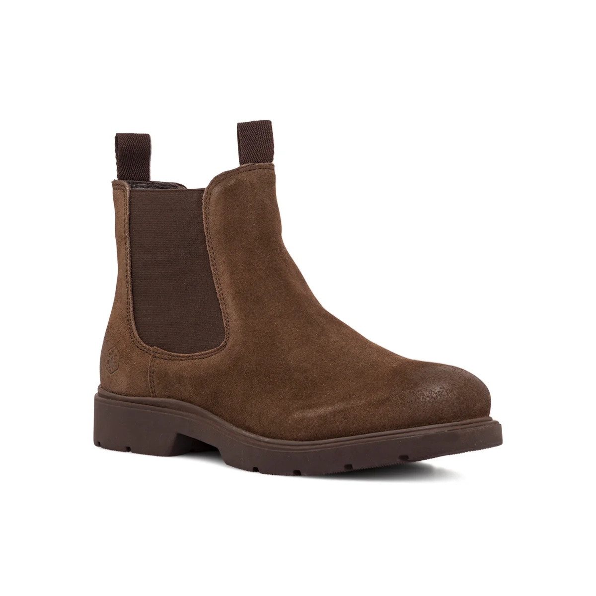 Stivaletti da uomo marroni in pelle scamosciata Lumberjack - Image 2