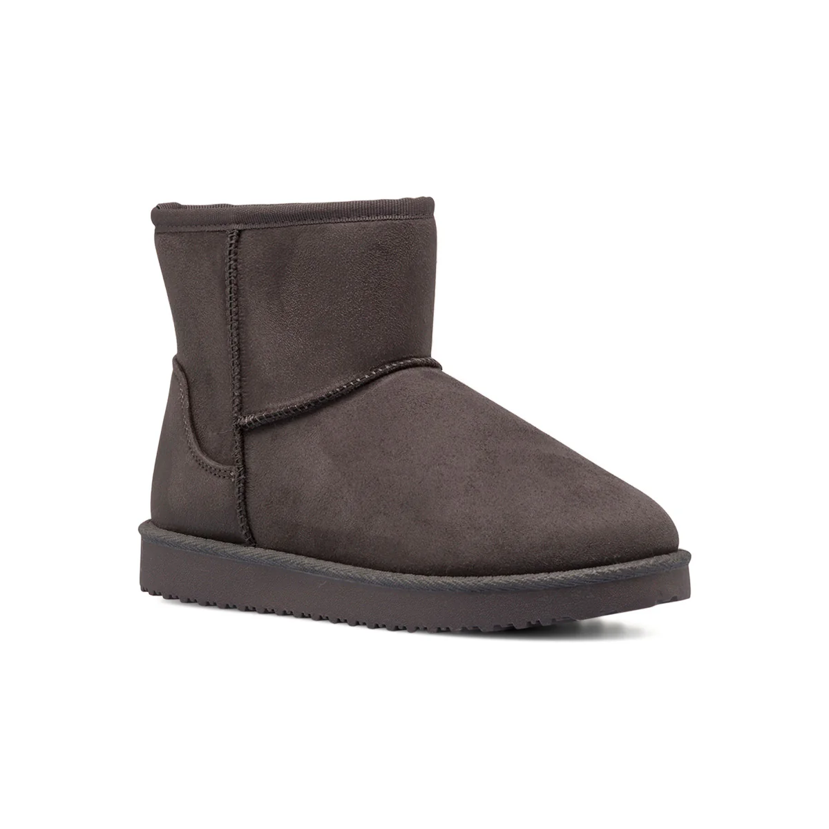 Stivaletti imbottiti cozy boots grigi da donna Lora Ferres - Image 2
